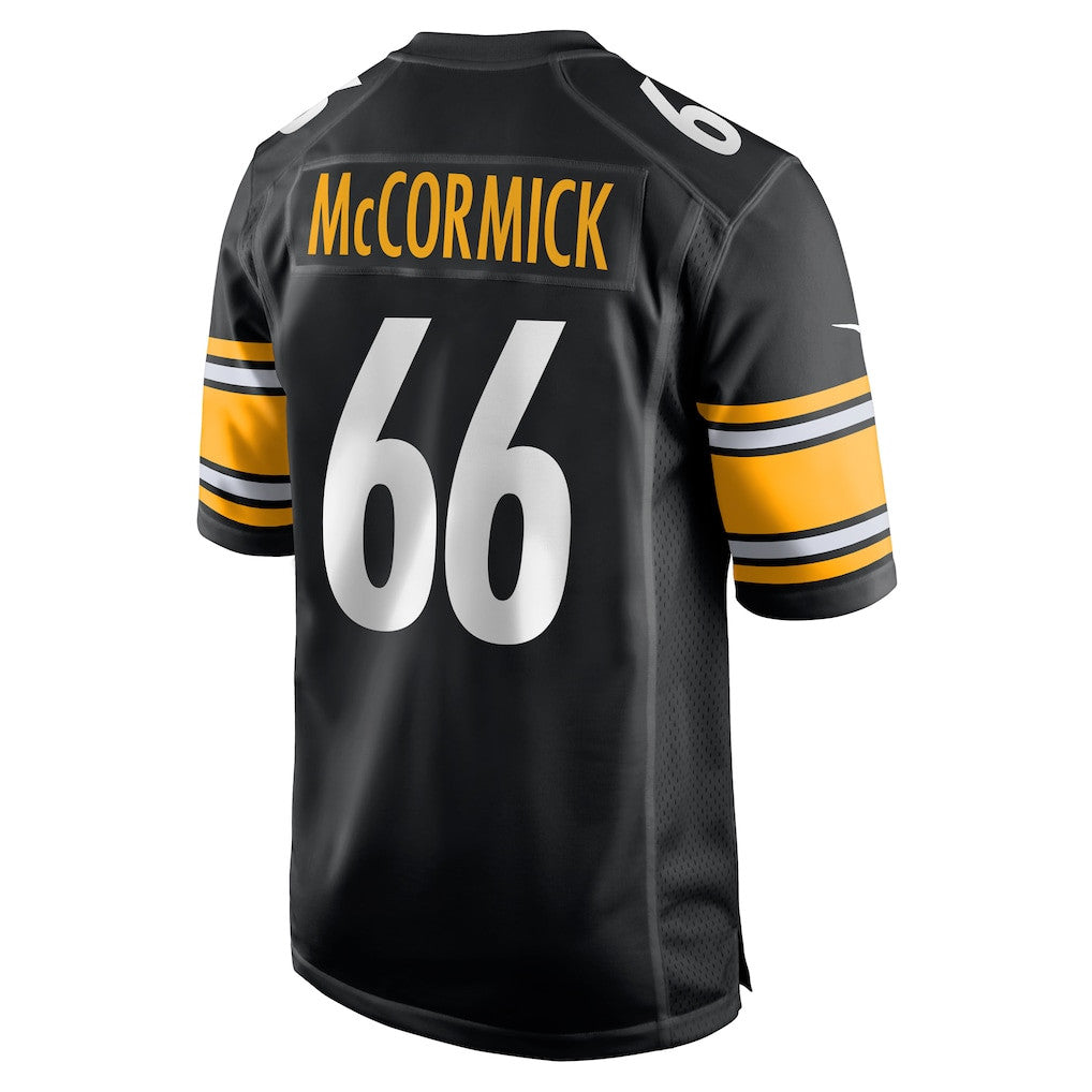 Mason McCormick 66 Pittsburgh Steelers Team Game Men Jersey - Black