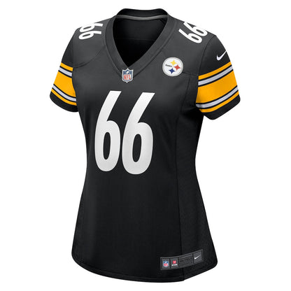 Mason McCormick 66 Pittsburgh Steelers Women's Team Game Jersey - Black