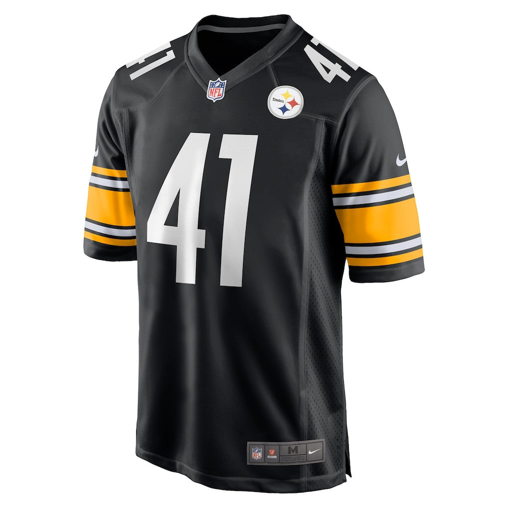 Payton Wilson 41 Pittsburgh Steelers Team Game Men Jersey - Black