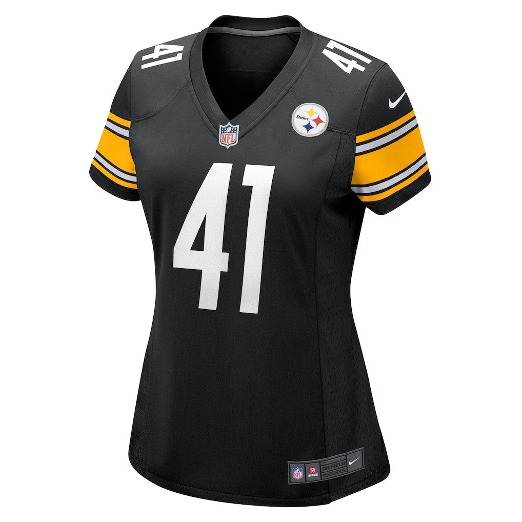 Payton Wilson 41 Pittsburgh Steelers Women's Team Game Jersey - Black