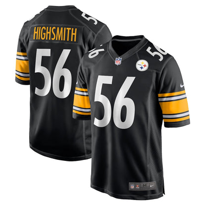 Alex Highsmith 56 Pittsburgh Steelers Team Game Men Jersey - Black