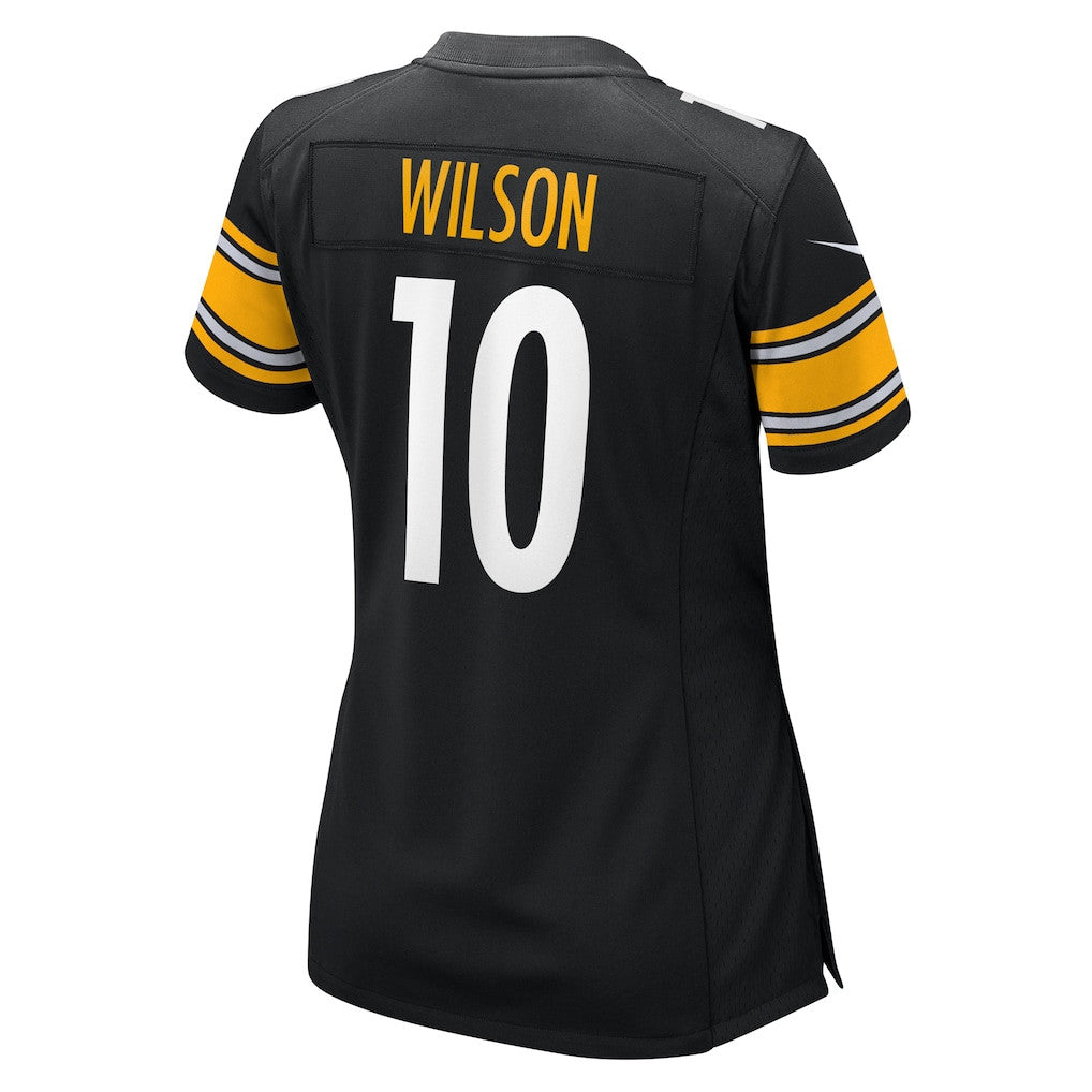 Roman Wilson 10 Pittsburgh Steelers Women's Team Game Jersey - Black