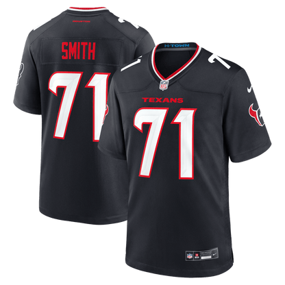 Braden Smith 71 Houston Texans Team Game Men Jersey - Navy