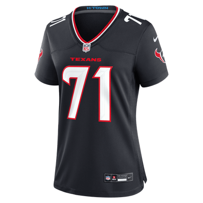 Braden Smith 71 Houston Texans Women's Team Game Jersey - Navy