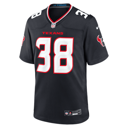 Kai Kroeger 38 Houston Texans Team Game Men Jersey - Navy