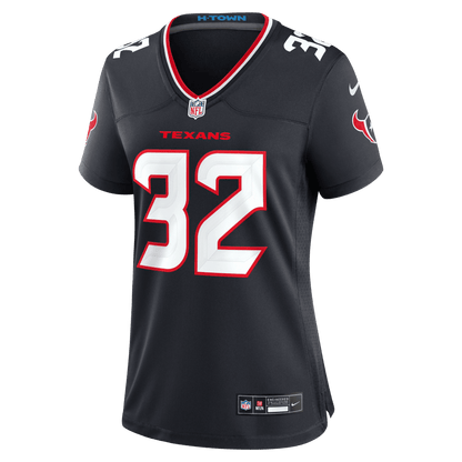 David Montgomery 32 Houston Texans Women's Team Game Jersey - Navy