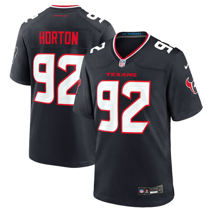 Dylan Horton 92 Houston Texans Team Game Men Jersey - Navy