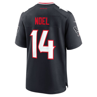 Jaylin Noel 14 Houston Texans Team Game Men Jersey - Navy