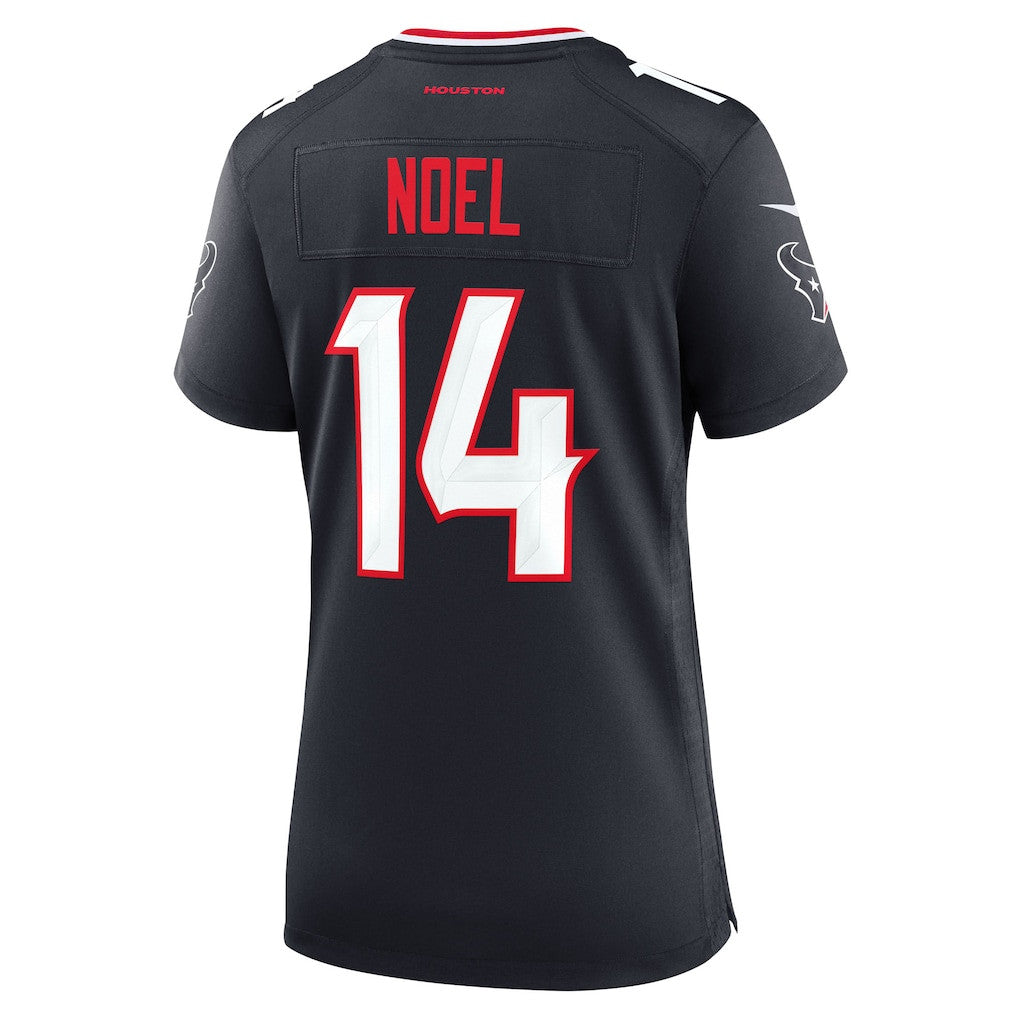 Jaylin Noel 14 Houston Texans Women's Team Game Jersey - Navy