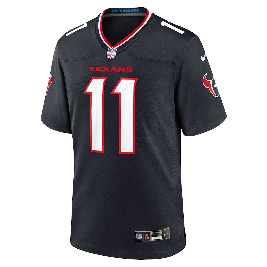 Tremon Smith 11 Houston Texans Team Game Men Jersey - Navy