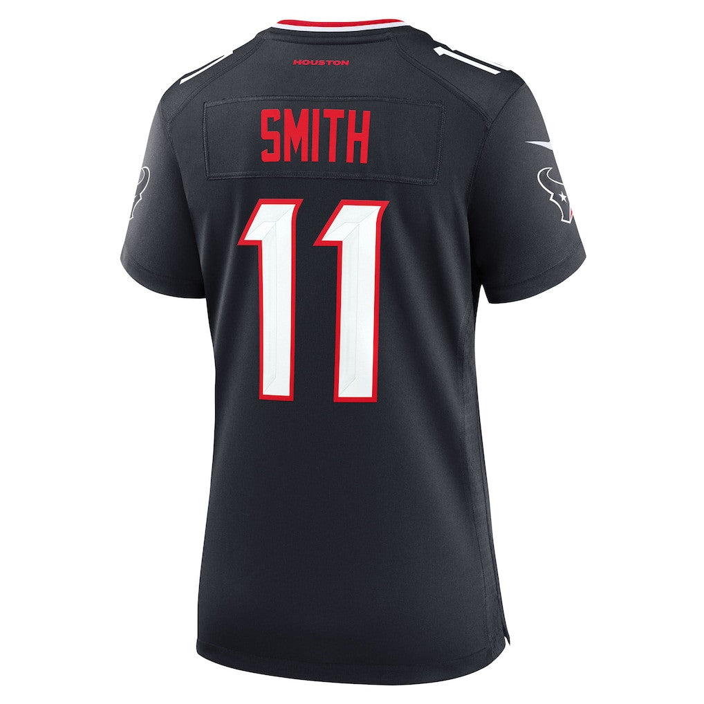 Tremon Smith 11 Houston Texans Women's Team Game Jersey - Navy