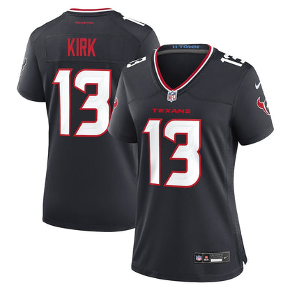 Christian Kirk 13 Houston Texans Women's Team Game Jersey - Navy