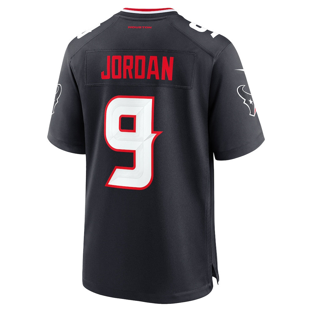 Brevin Jordan 9 Houston Texans Team Game Men Jersey - Navy