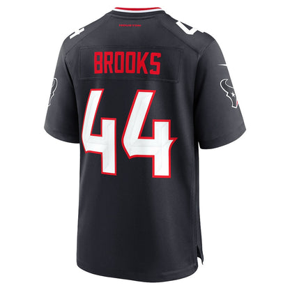 British Brooks 44 Houston Texans Team Game Men Jersey - Navy
