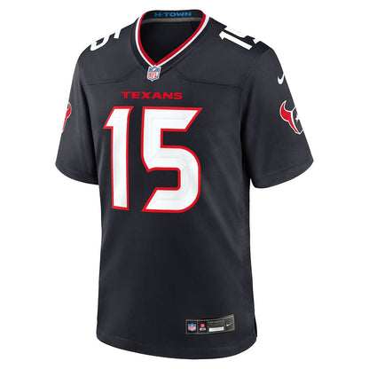 Ka'imi Fairbairn 15 Houston Texans Team Game Men Jersey - Navy