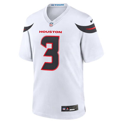 Tank Dell 3 Houston Texans Team Game Men Jersey - White