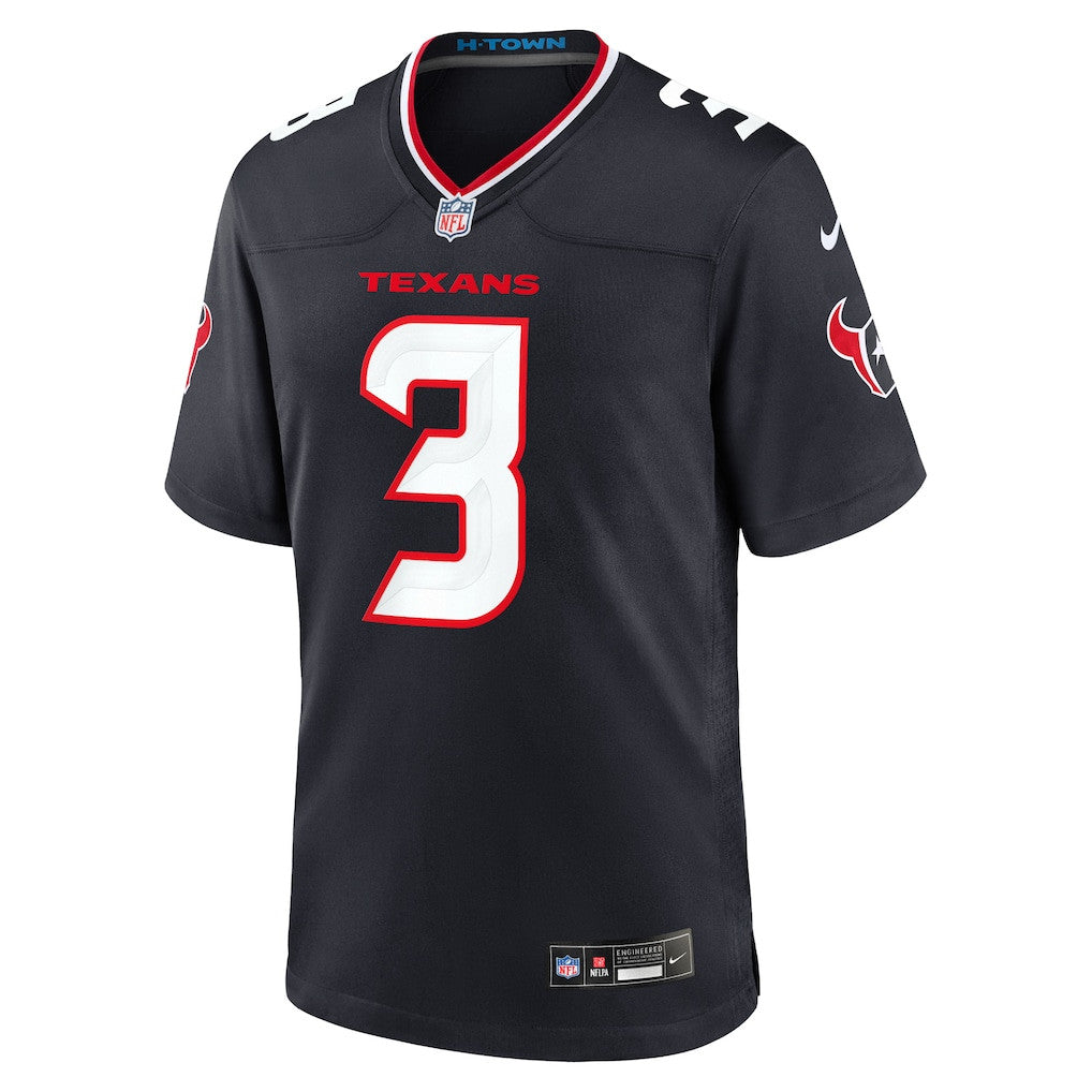 Tank Dell 3 Houston Texans Team Game Men Jersey - Navy