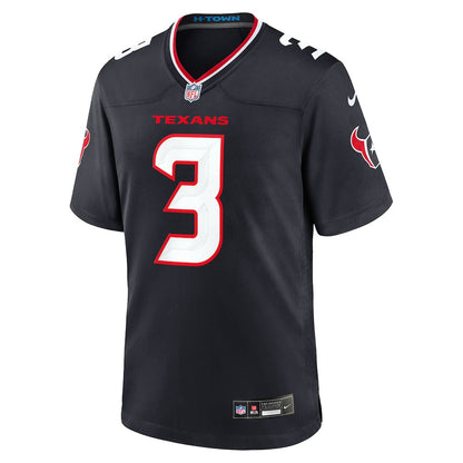 Tank Dell 3 Houston Texans Team Game Men Jersey - Navy