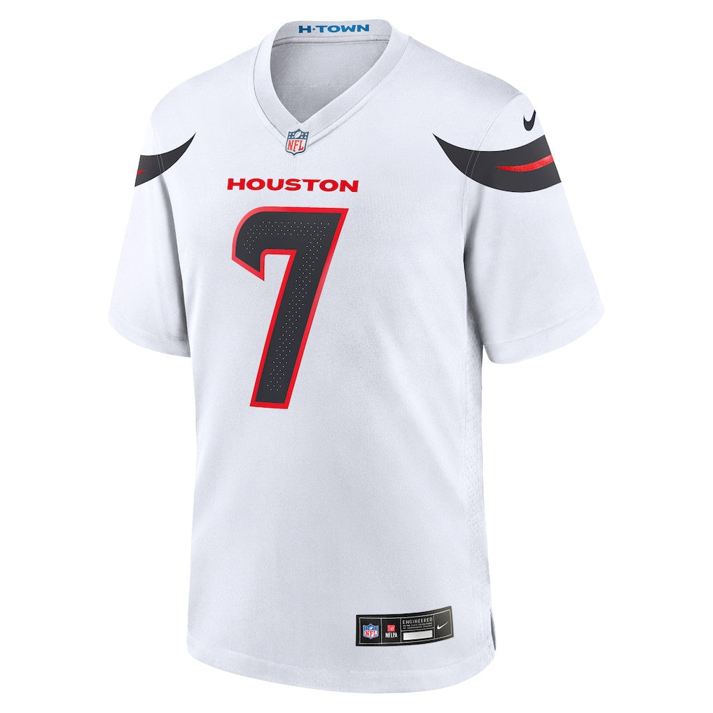 C.J. Stroud 7 Houston Texans Game Men Jersey - White