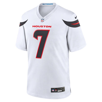 C.J. Stroud 7 Houston Texans Game Men Jersey - White