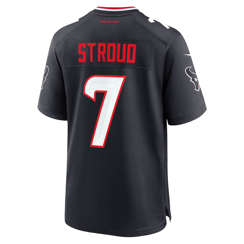 C.J. Stroud 7 Houston Texans Game Men Jersey - Navy