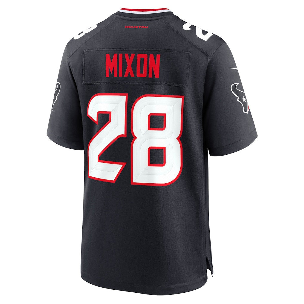 Joe Mixon 28 Houston Texans Game Men Jersey - Navy