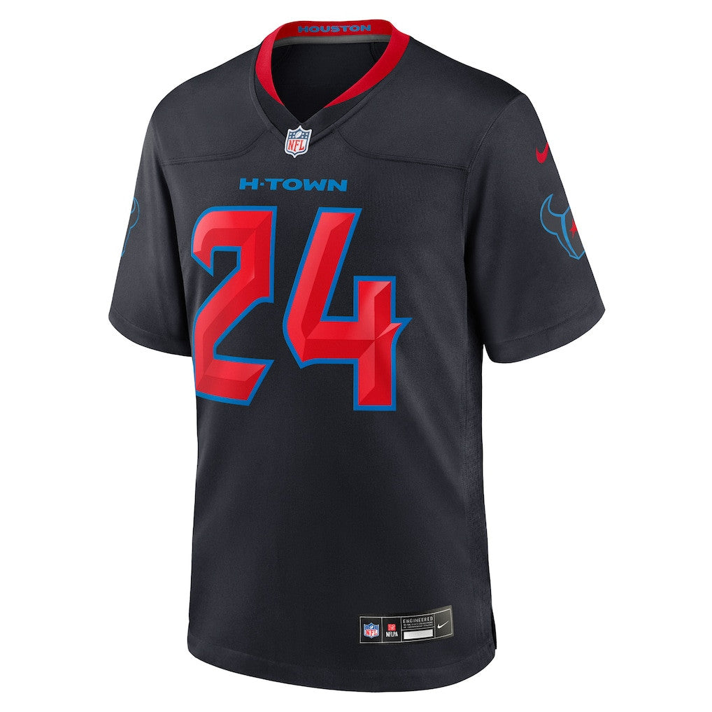 Derek Stingley Jr. 24 Houston Texans 2nd Alternate Game Men Jersey - Navy