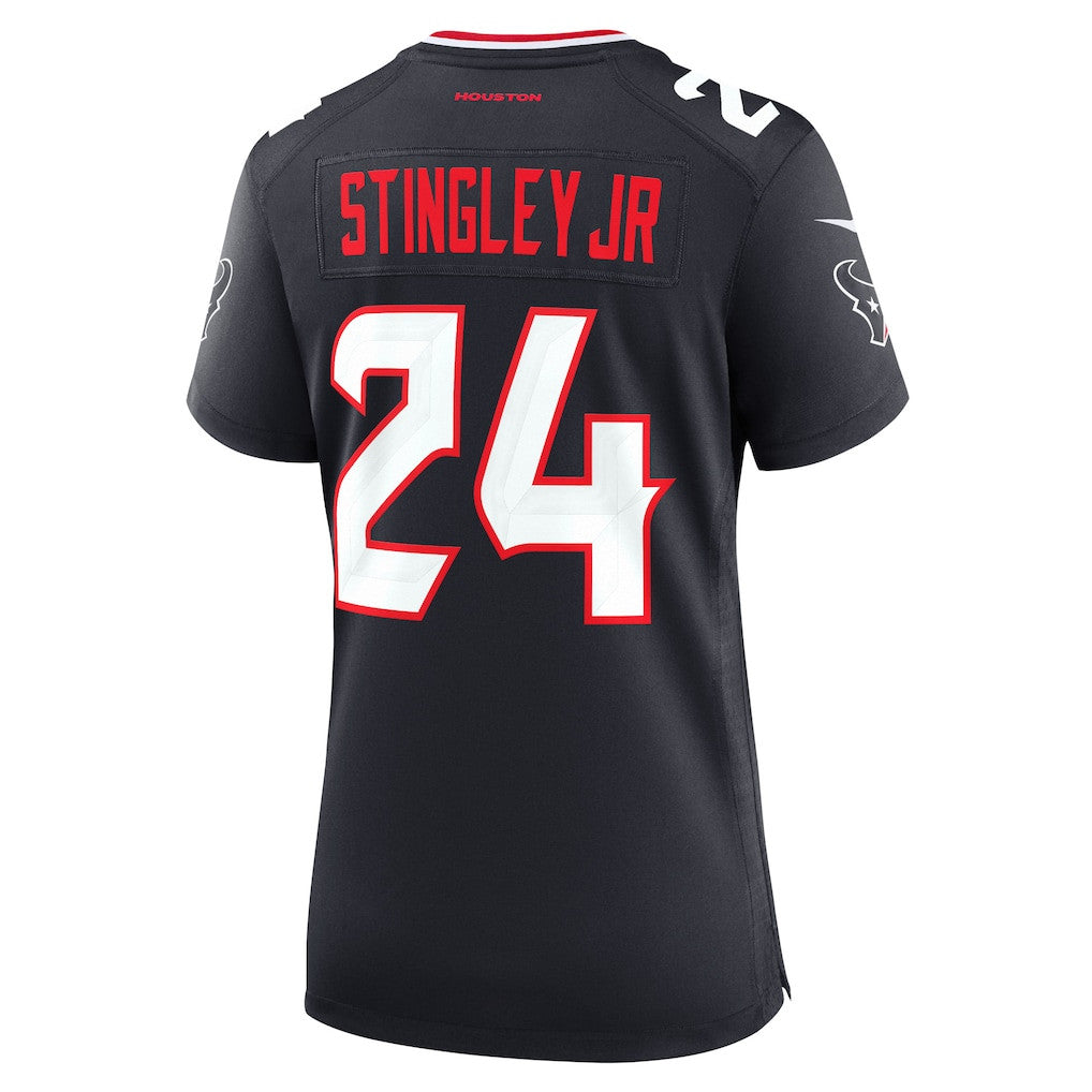 Derek Stingley Jr. 24 Houston Texans Women's Game Jersey - Navy