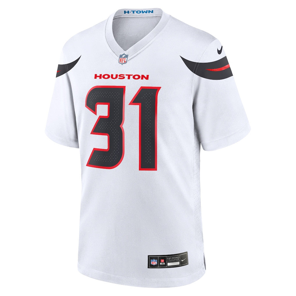Dameon Pierce 31 Houston Texans Game Men Jersey - White