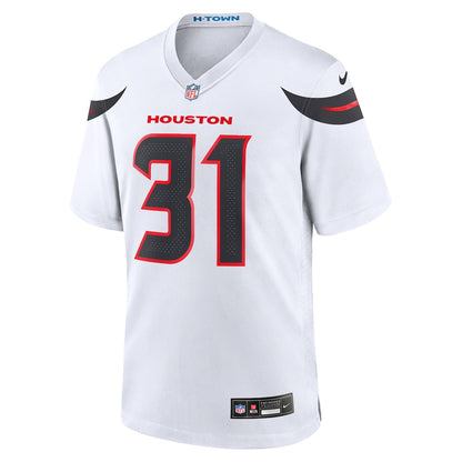 Dameon Pierce 31 Houston Texans Game Men Jersey - White