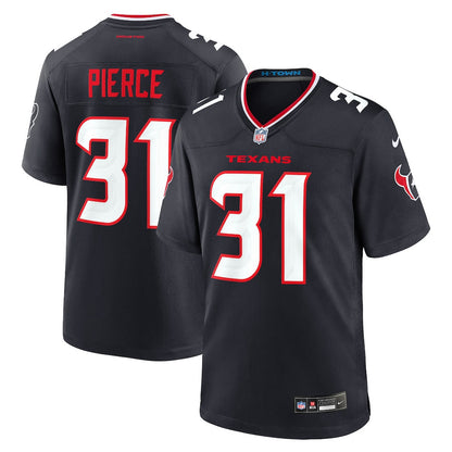 Dameon Pierce 31 Houston Texans Game Men Jersey - Navy