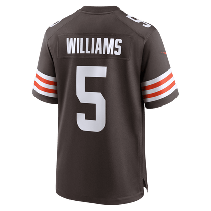 Quincy Williams 5 Cleveland Browns Team Game Men Jersey - Brown