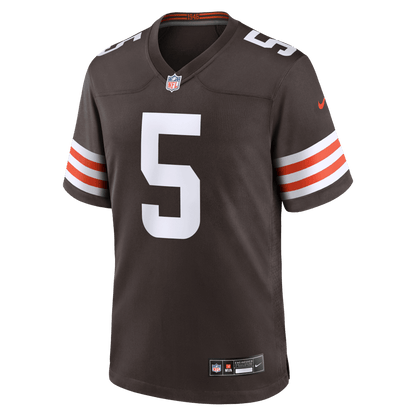 Quincy Williams 5 Cleveland Browns Team Game Men Jersey - Brown