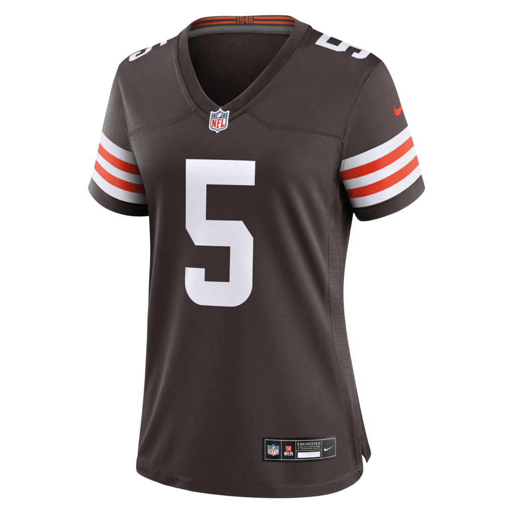 Quincy Williams 5 Cleveland Browns Women's Team Game Jersey - Brown