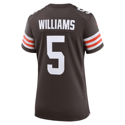 Quincy Williams 5 Cleveland Browns Women's Team Game Jersey - Brown