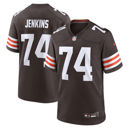 Elgton Jenkins 74 Cleveland Browns Team Game Men Jersey - Brown
