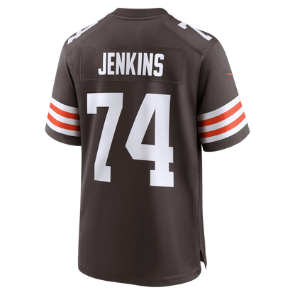 Elgton Jenkins 74 Cleveland Browns Team Game Men Jersey - Brown