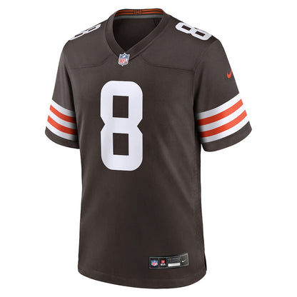 Dillon Gabriel 8 Cleveland Browns Team Game Men Jersey - Brown