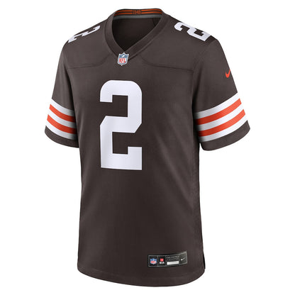 DeAndre Carter 2 Cleveland Browns Team Game Men Jersey - Brown