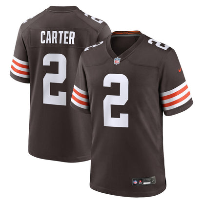 DeAndre Carter 2 Cleveland Browns Team Game Men Jersey - Brown
