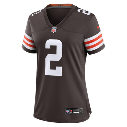 DeAndre Carter 2 Cleveland Browns Women's Team Game Jersey - Brown