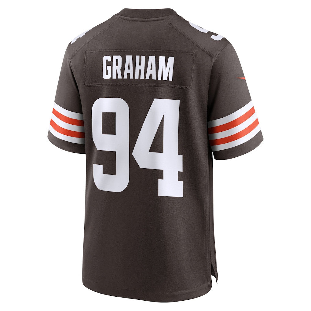 Mason Graham 94 Cleveland Browns Team Game Men Jersey - Brown
