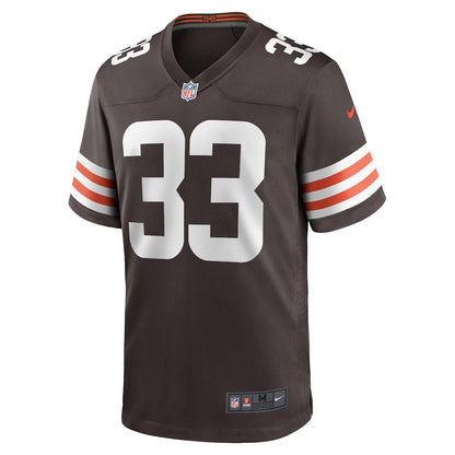 Ronnie Hickman 33 Cleveland Browns Game Men Jersey - Brown
