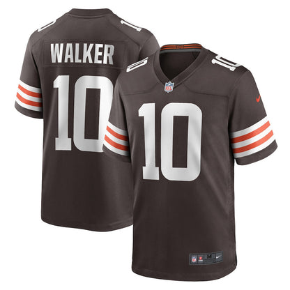 Phillip Walker 10 Cleveland Browns Game Men Jersey - Brown