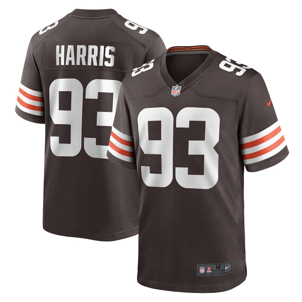 Shelby Harris 93 Cleveland Browns Game Men Jersey - Brown