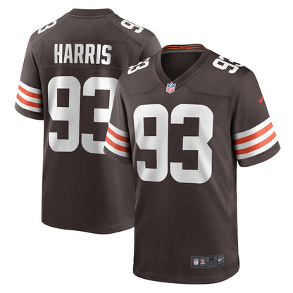 Shelby Harris 93 Cleveland Browns Game Men Jersey - Brown