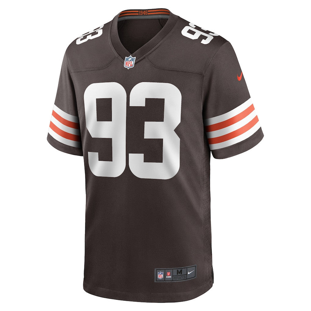 Shelby Harris 93 Cleveland Browns Game Men Jersey - Brown