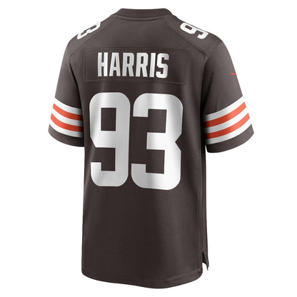 Shelby Harris 93 Cleveland Browns Game Men Jersey - Brown