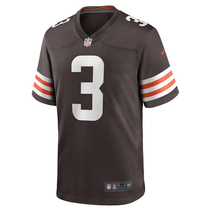Marquise Goodwin 3 Cleveland Browns Game Men Jersey - Brown