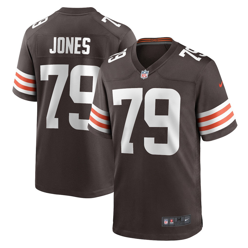 Dawand Jones 79 Cleveland Browns Game Men Jersey - Brown